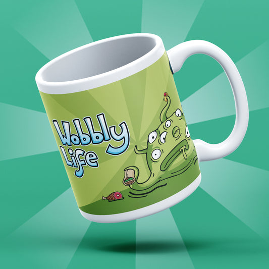 Wobbly Life – Gooey Louie UFO Encounter Mug